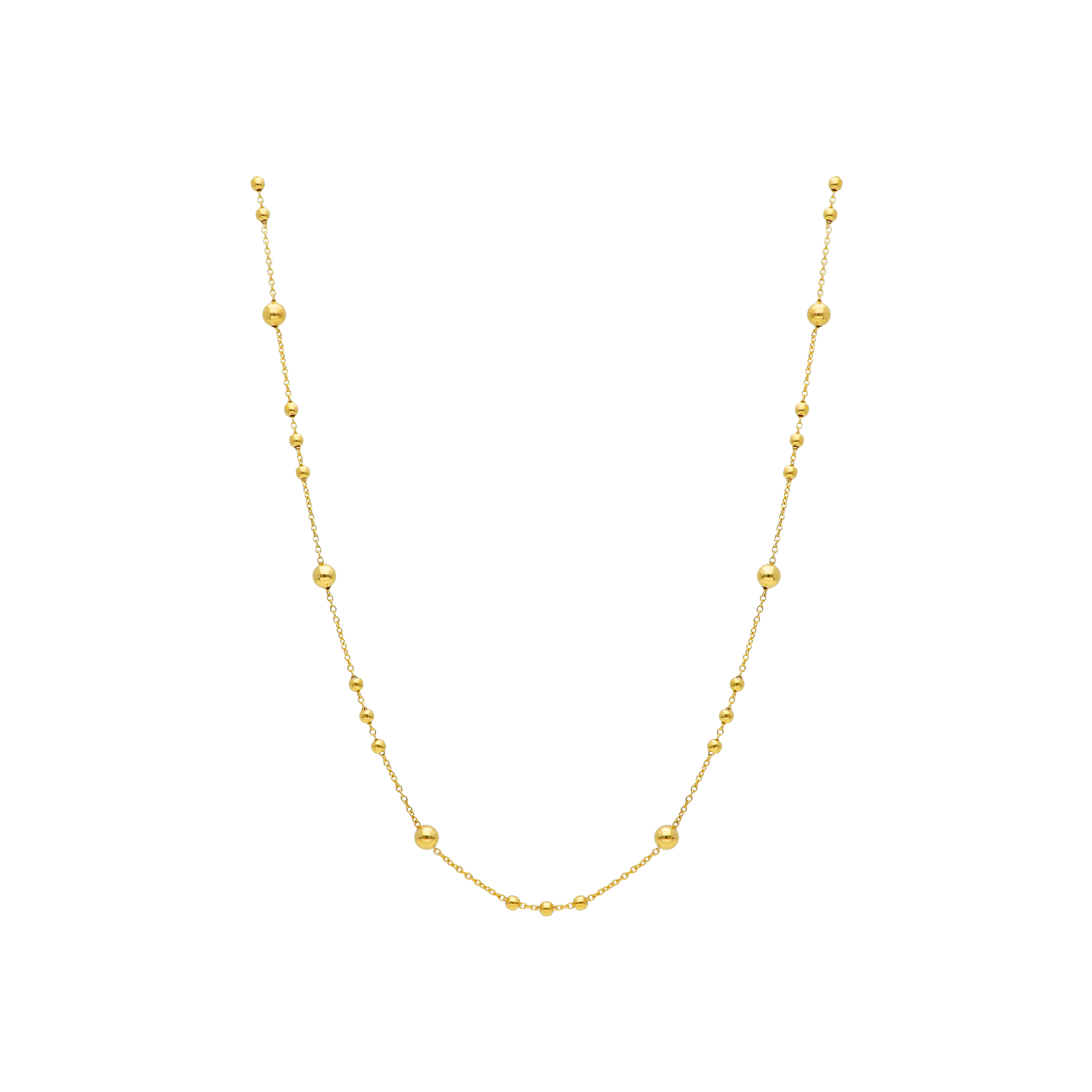 COLLANA BEADS IN ORO GIALLO - 257987