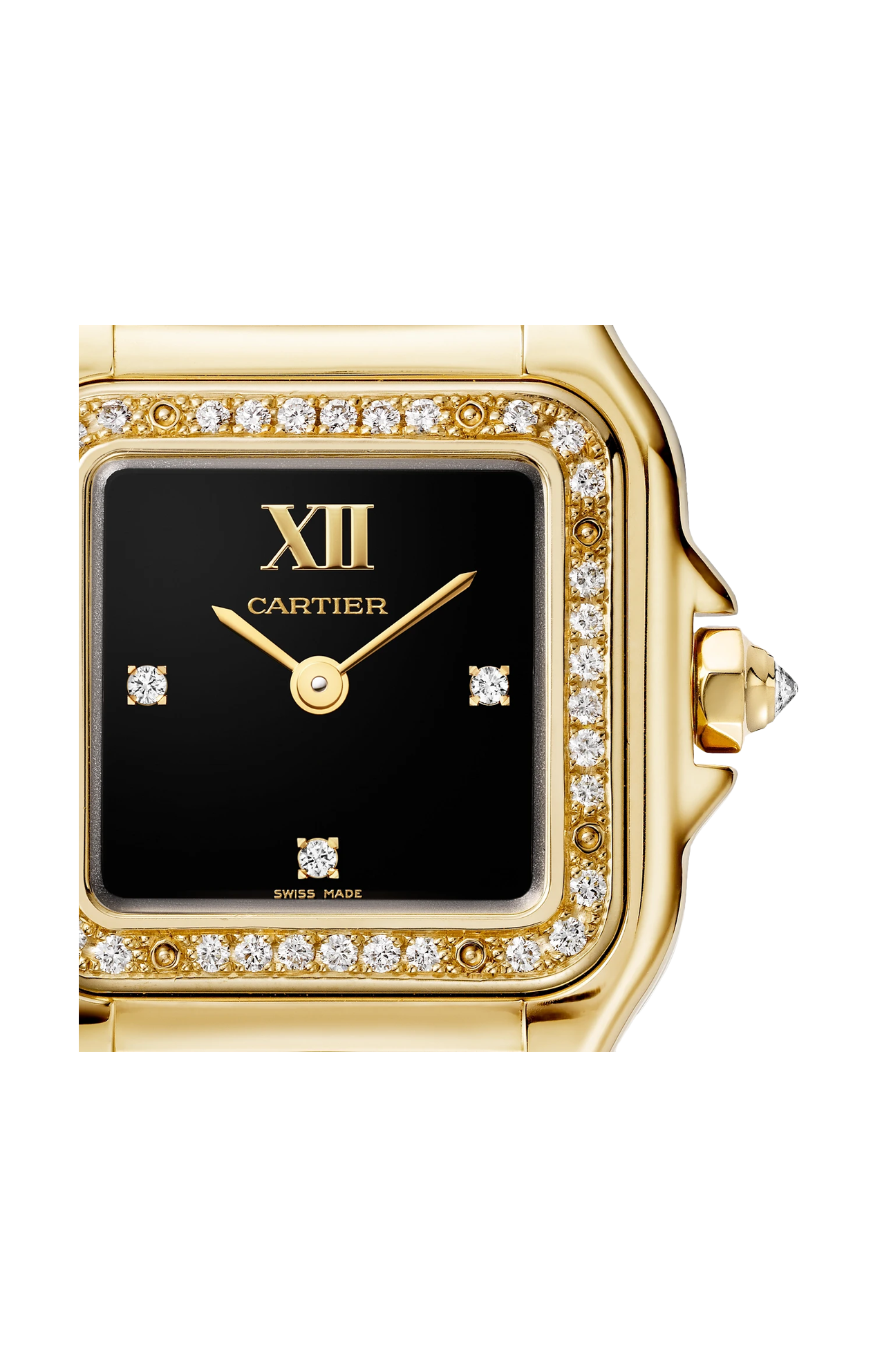 PANTHÈRE DE CARTIER, MODELLO PICCOLO, ORO GIALLO, DIAMANTI - WJPN0053