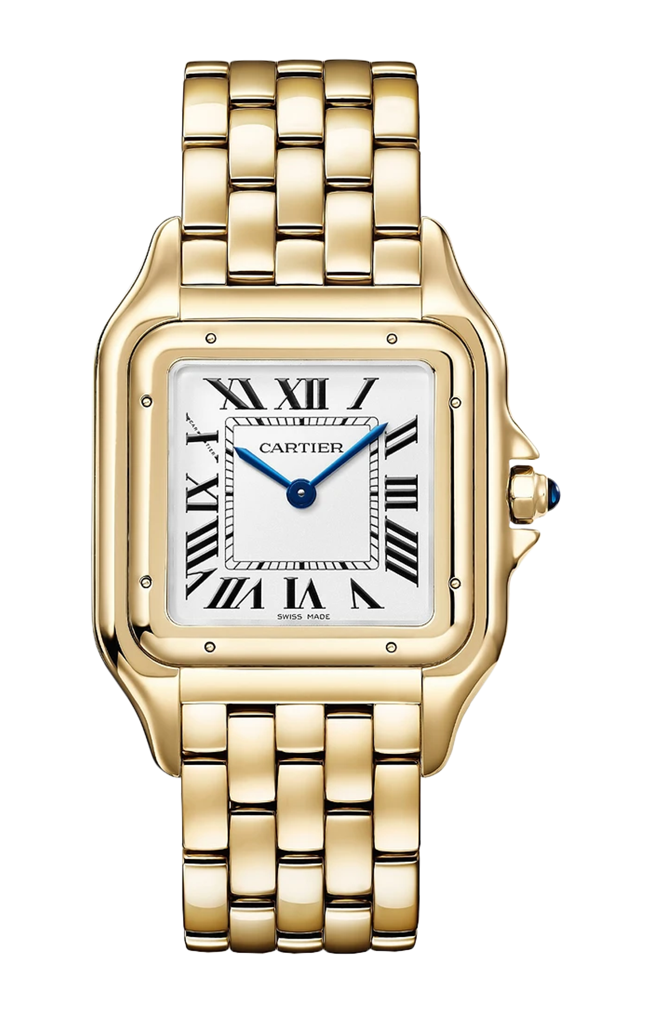 PANTHÈRE DE CARTIER, MODELLO GRANDE, ORO GIALLO, QUARZO - WGPN0041