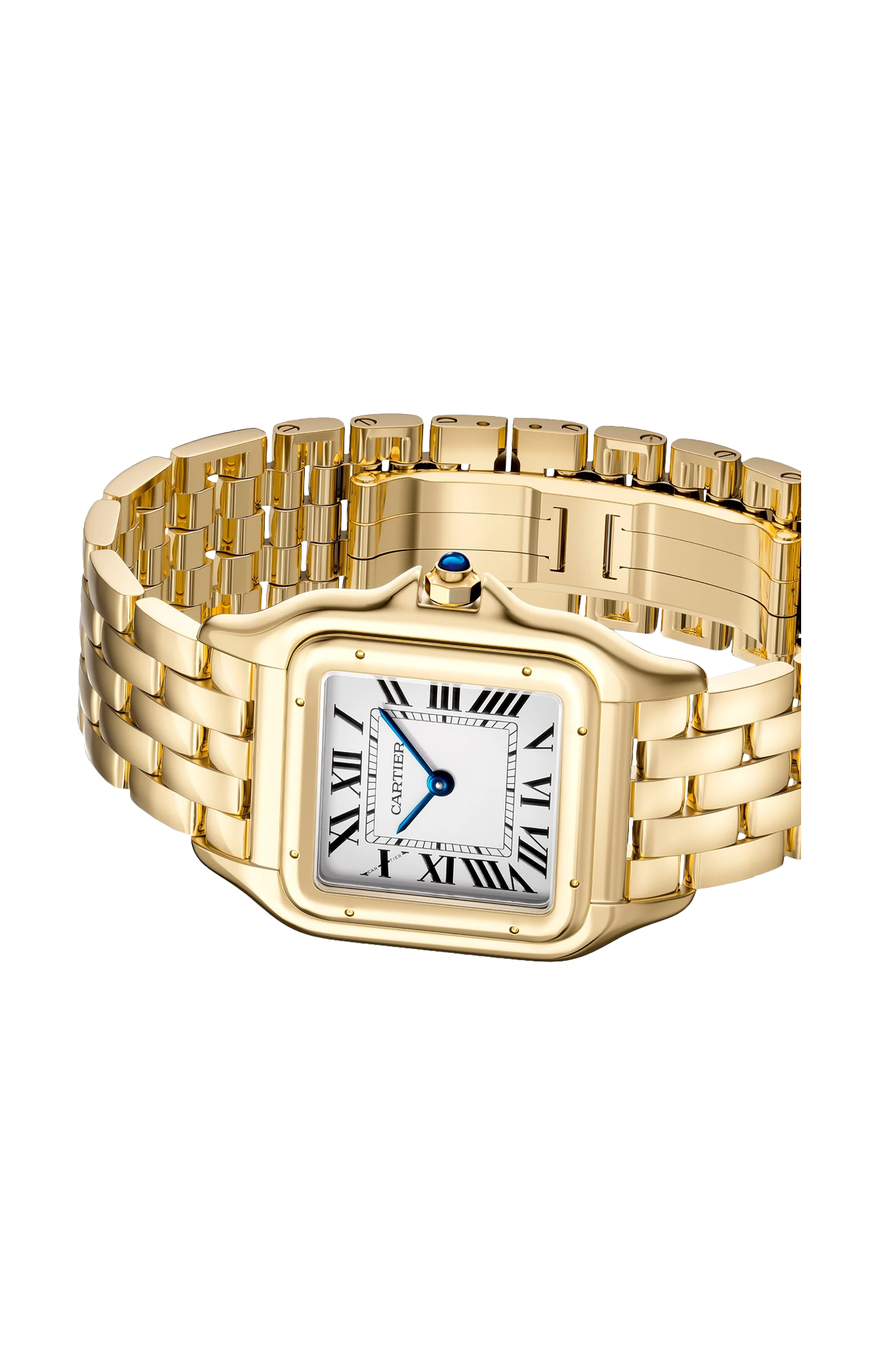 PANTHÈRE DE CARTIER, MODELLO GRANDE, ORO GIALLO, QUARZO - WGPN0041