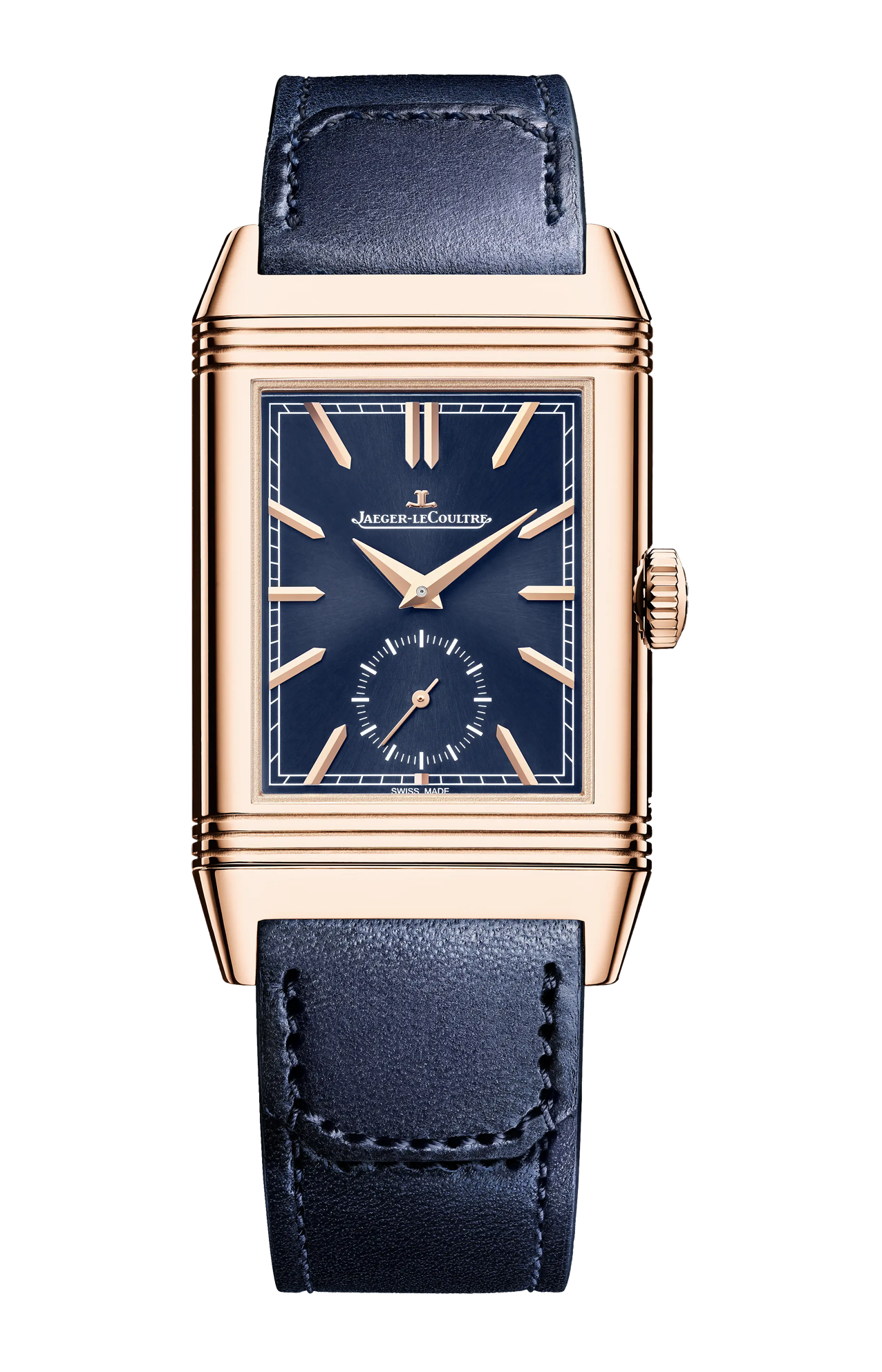 REVERSO TRIBUTE DUOFACE SMALL SECONDS ORO ROSA, CARICA MANUALE - 3982590