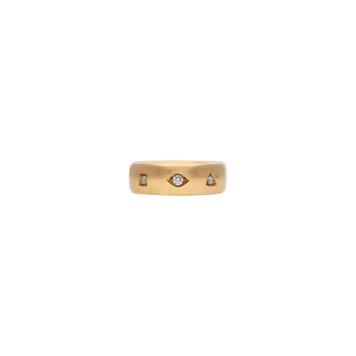 ANELLO ICONICA SLIM IN ORO ROSA E DIAMANTI - PAC4006O7000DB000