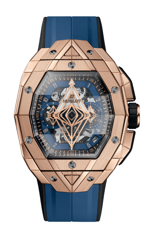 SPIRIT OF BIG BANG SANG BLEU KING GOLD BLUE 42 MM - LIMITED EDITION - 648.OX.0151.RX.MXM24