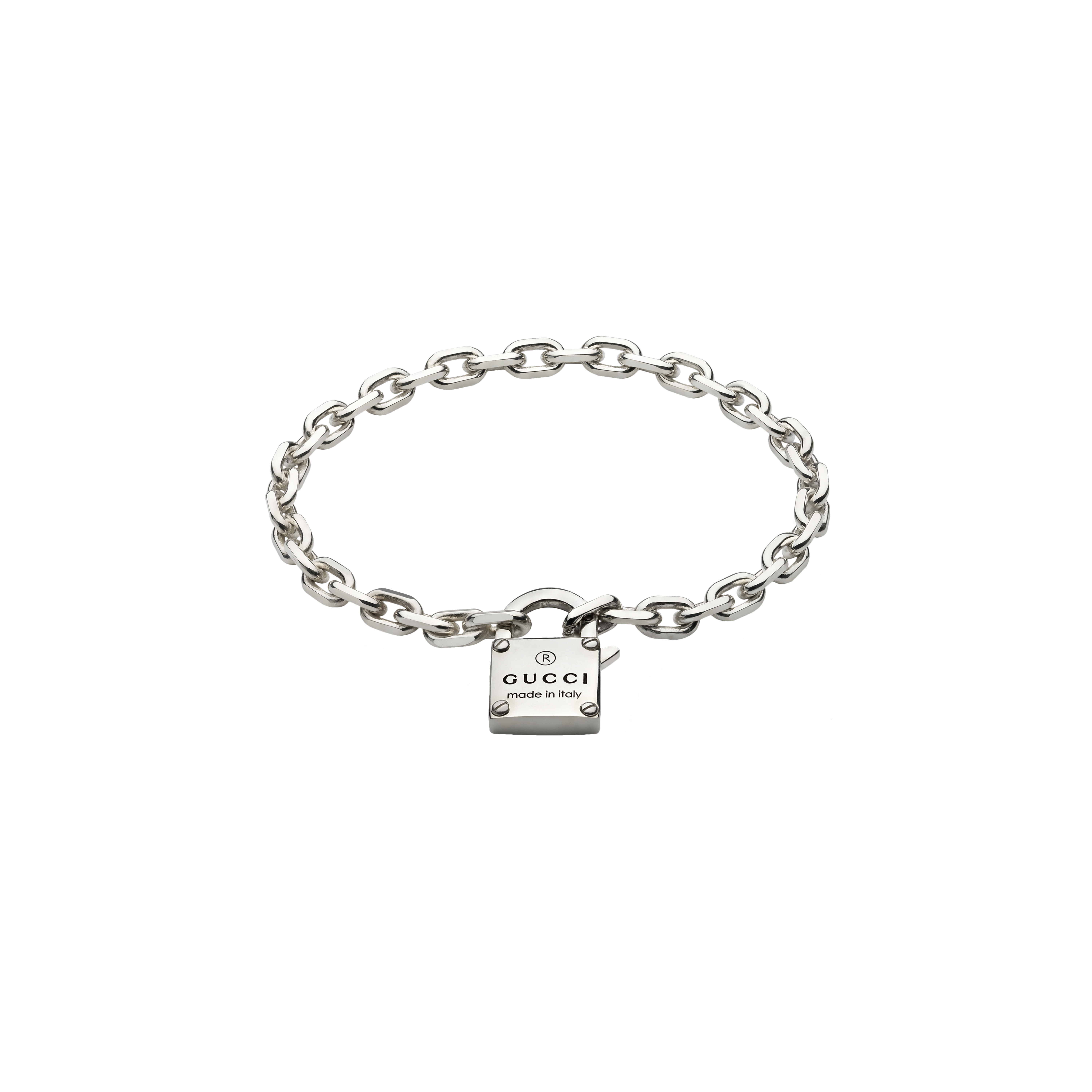 BRACCIALE TRADEMARK A CATENA CON LUCCHETTO - YBA796341001