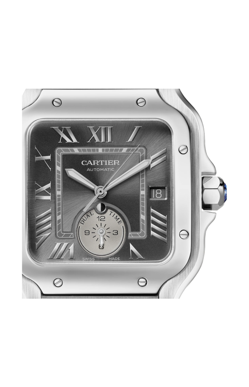 SANTOS DE CARTIER, MODELLO GRANDE, ACCIAIO, AUTOMATICO - WSSA0076