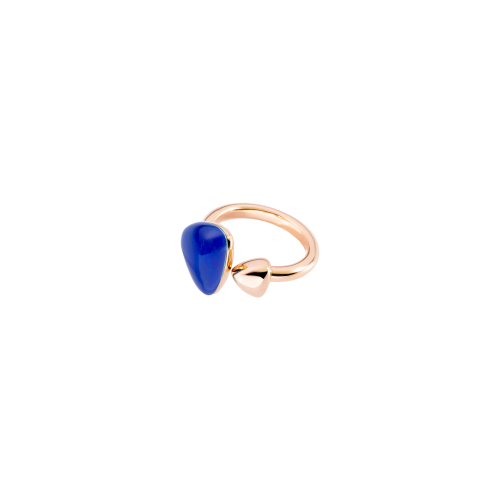 ANELLO FRECCIA IN ORO ROSA, LAPIS E CRISTALLO DI ROCCA - 0N1601A254