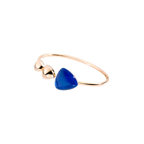 BRACCIALE FRECCIA IN ORO ROSA, LAPIS E CRISTALLO DI ROCCA - 0N1601BR274