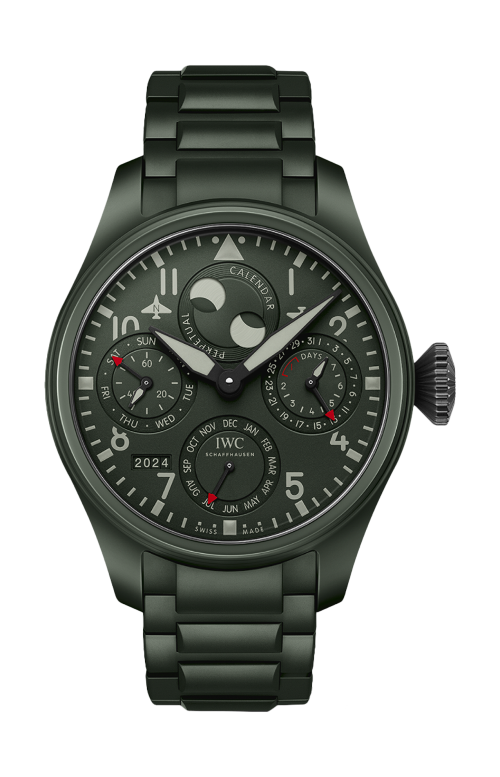 BIG PILOT’S WATCH PERPETUAL CALENDAR TOP GUN WOODLAND - IW503101