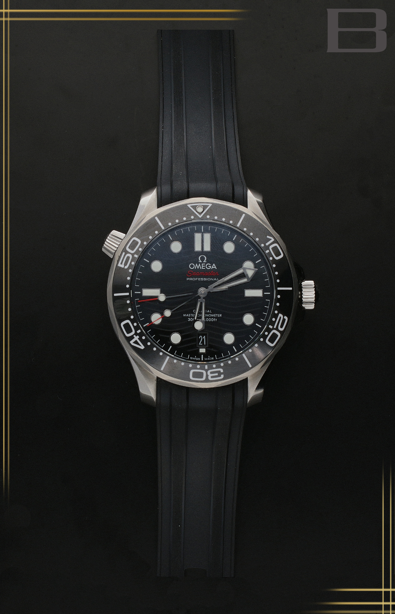 SEAMASTER DIVER 300M OMEGA CO-AXIAL MASTER CHRONOMETER 42 MM - U-210.32.42.20.01.001