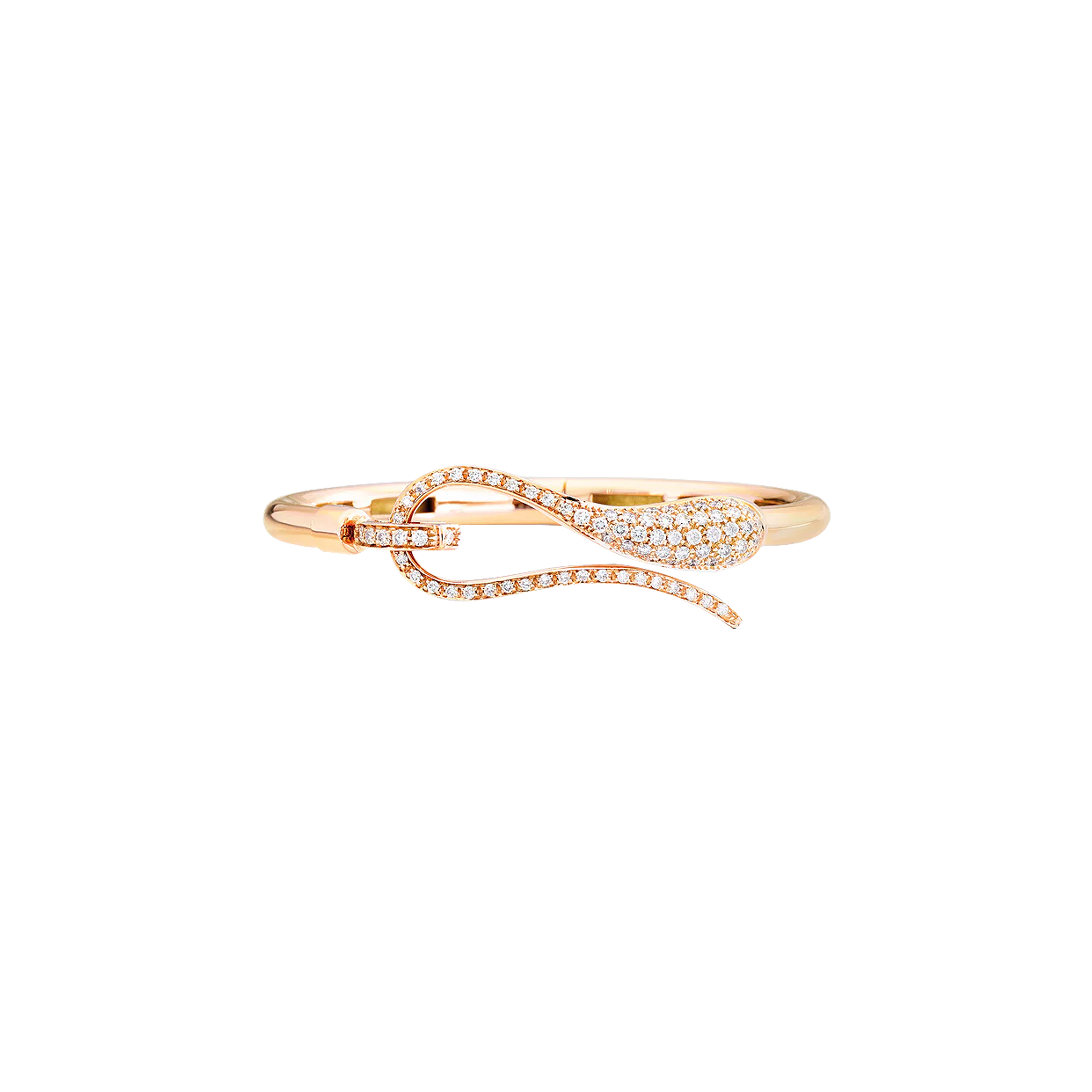 BRACCIALE ELIKA IN ORO ROSA E DIAMANTI - DEK05BRRRDI