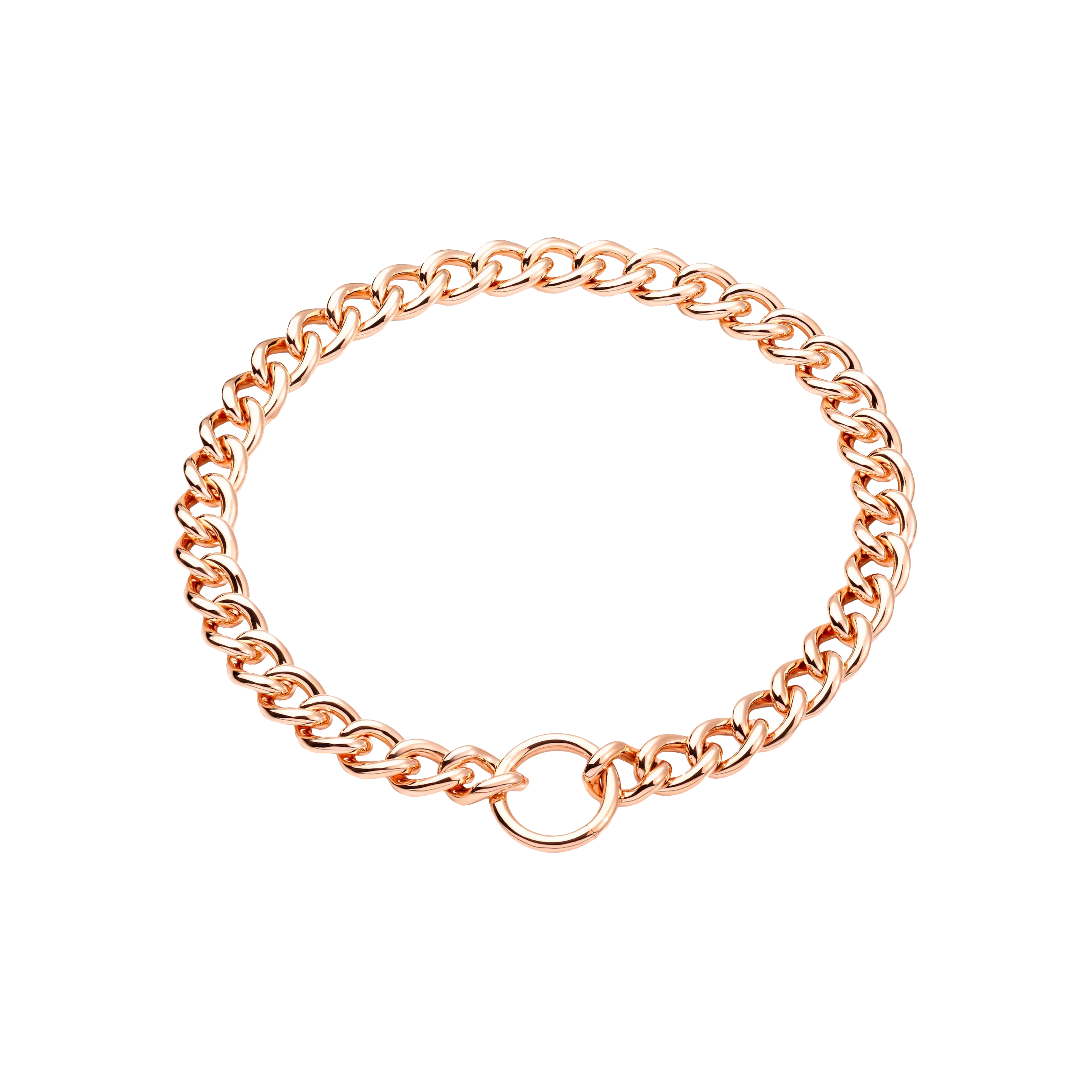 COLLANA CATENE IN ORO ROSA - PCC1010O700000000