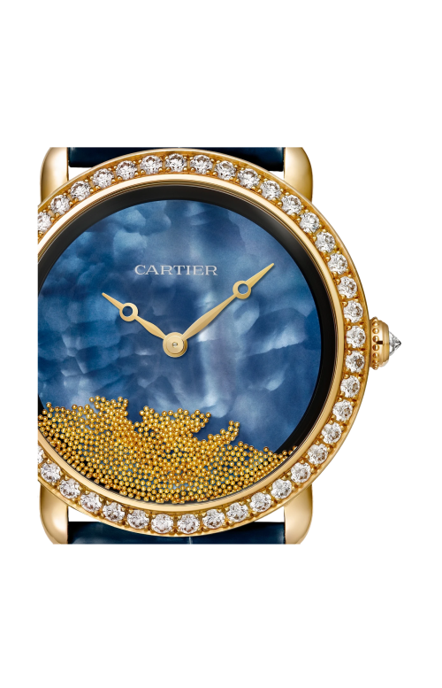 RÉVÉLATION D’UNE PANTHÈRE 37 MM, MANUALE, ORO GIALLO, DIAMANTI - LIMITED EDITION - HPI01354