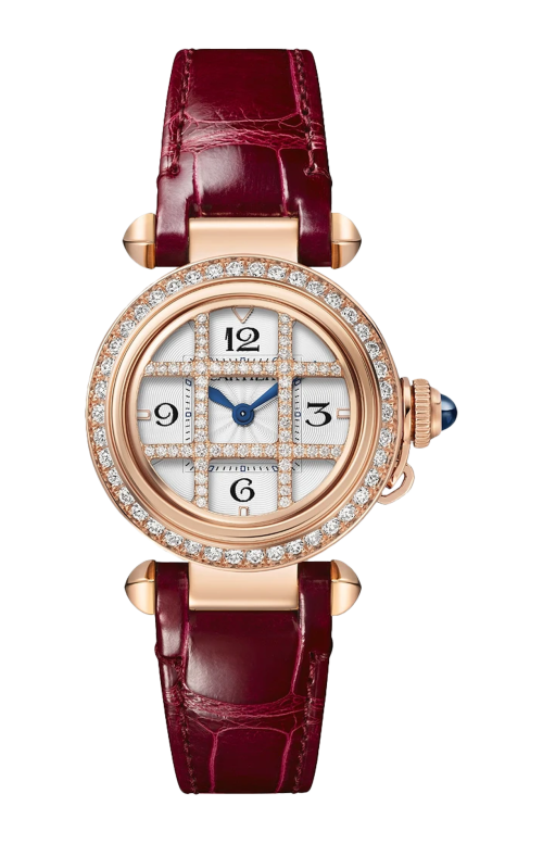 PASHA DE CARTIER, 30 MM, ORO ROSA, DIAMANTI, QUARZO -  WJPA0021