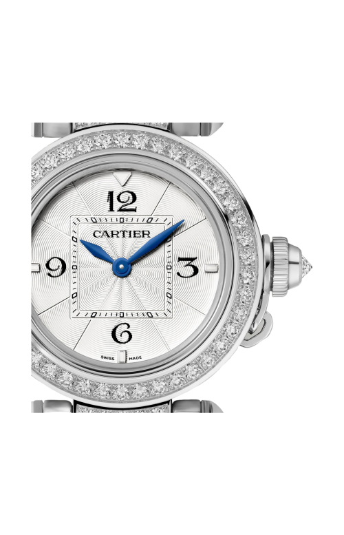 PASHA DE CARTIER, 30 MM, ORO BIANCO, DIAMANTI, QUARZO - WJPA0019