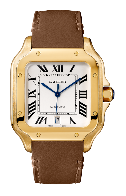 SANTOS DE CARTIER, MODELLO GRANDE, ORO GIALLO, AUTOMATICO - WGSA0042