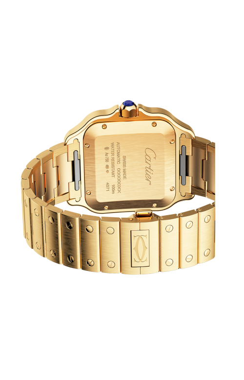 SANTOS DE CARTIER, MODELLO GRANDE, ORO GIALLO, AUTOMATICO - WGSA0042