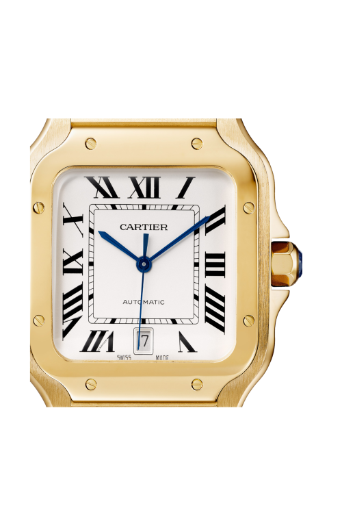 SANTOS DE CARTIER, MODELLO GRANDE, ORO GIALLO, AUTOMATICO - WGSA0042