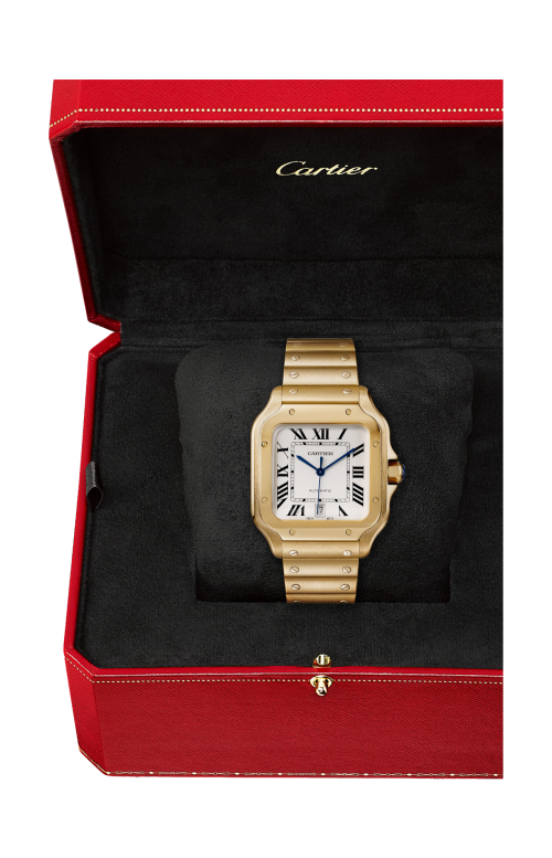 SANTOS DE CARTIER, MODELLO GRANDE, ORO GIALLO, AUTOMATICO - WGSA0042