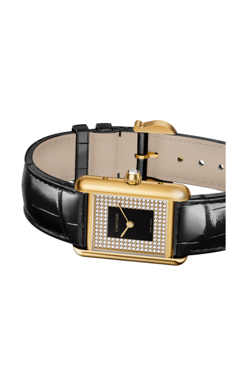 TANK LOUIS CARTIER, MODELLO PICCOLO, ORO ROSA, DIAMANTI, QUARZO - WGTA0269