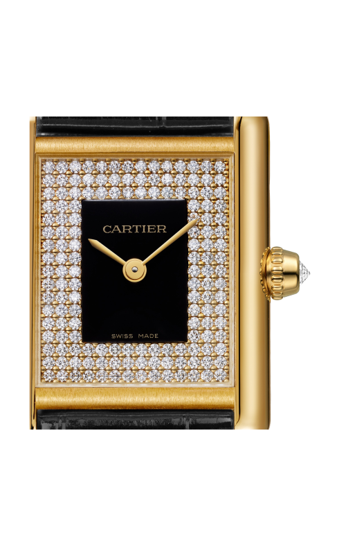 TANK LOUIS CARTIER, MODELLO PICCOLO, ORO ROSA, DIAMANTI, QUARZO - WGTA0269