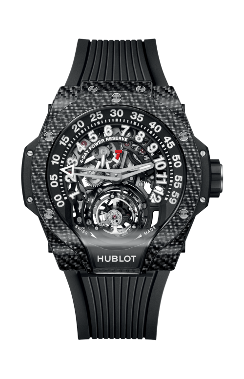 Accedi alla scheda di Hublot EXCEPTIONAL TIMEPIECES MP-13 TOURBILLON BI-AXIS RETROGRADE BLACK CARBON 44MM - LIMITED EDITION - 913.YT.1170.RX