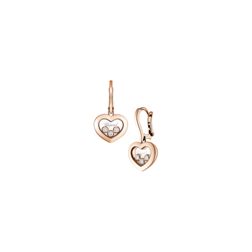 Accedi alla scheda di Chopard CHOPARD - ORECCHINI HAPPY DIAMONDS ICONS, ORO ROSA ETICO, DIAMANTI - 83A611