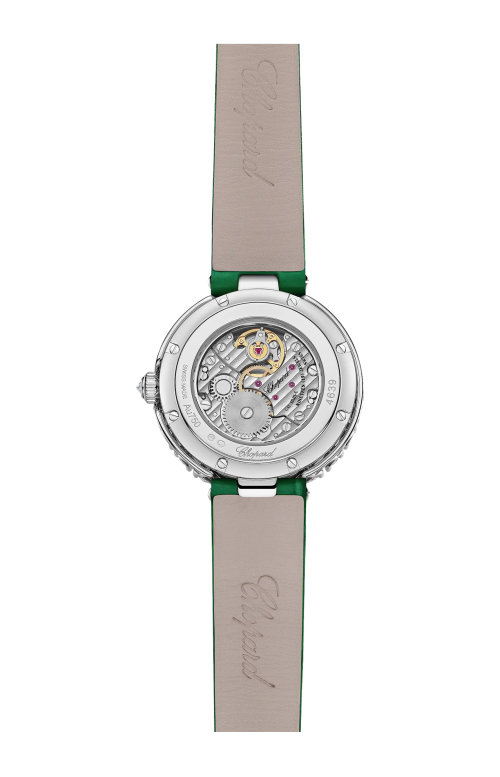 Accedi alla scheda di Chopard L'HEURE DU DIAMANT ROUND 26 MM, MANUALE, ORO ETICO BIANCO, DIAMANTI - 13A178