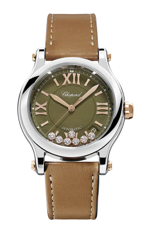 Accedi alla scheda di Chopard HAPPY SPORT 36 MM, ORO ROSA ETICO, LUCENT STEEL&trade;, DIAMANTI - 278559