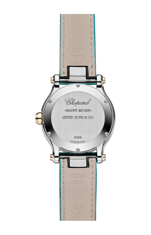 Accedi alla scheda di Chopard HAPPY FISH 36 MM, QUARZO, ORO ROSA ETICO, LUCENT STEEL&trade;, DIAMANTI - LIMITED EDITION - 278598