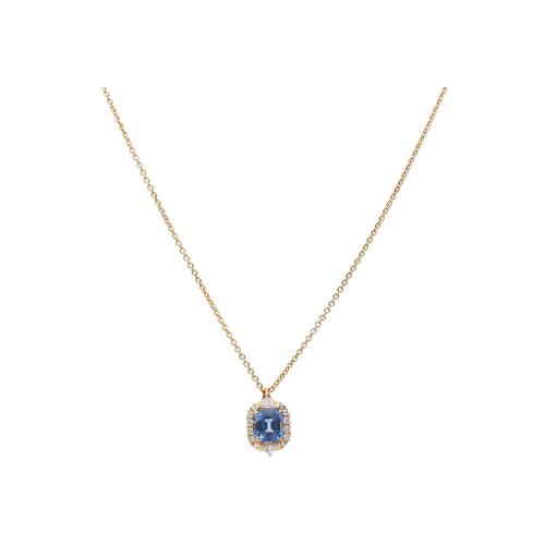 Accedi al prodotto correlato Bartorelli Italian Jewels COLLANA IN ORO ROSA CON ZAFFIRO BLU E DIAMANTI BIANCHI - 000-4935-326-C-M