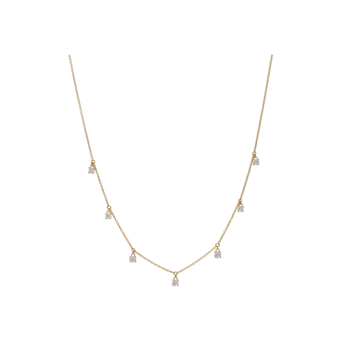 Accedi alla scheda di Bartorelli Italian Jewels COLLANA GIROCOLLO IN ORO GIALLO CON DIAMANTI PENDENTI - 370-XN3388