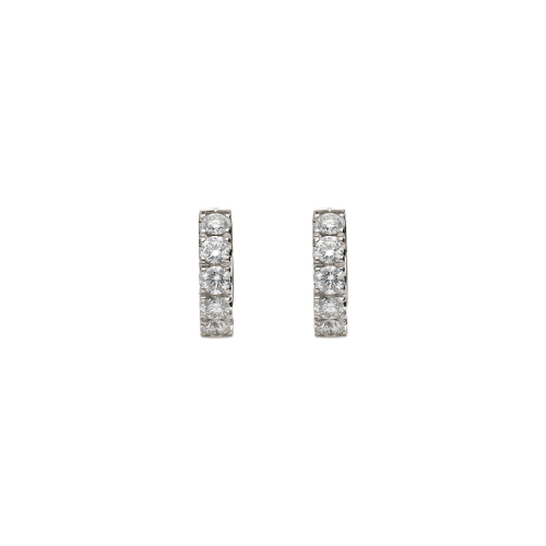 Accedi alla scheda di Bartorelli Italian Jewels ORECCHINI A CERCHIETTO IN ORO BIANCO E DEMI-PAV&Eacute; DI DIAMANTI - 292-B2