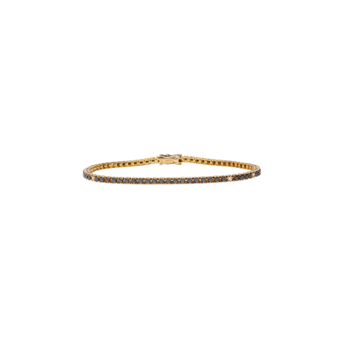 Accedi al prodotto correlato Bartorelli Italian Jewels BRACCIALE TENNIS IN ORO ROSA CON DIAMANTI NERI E DIAMANTI BIANCHI - 329-L1052-F-U