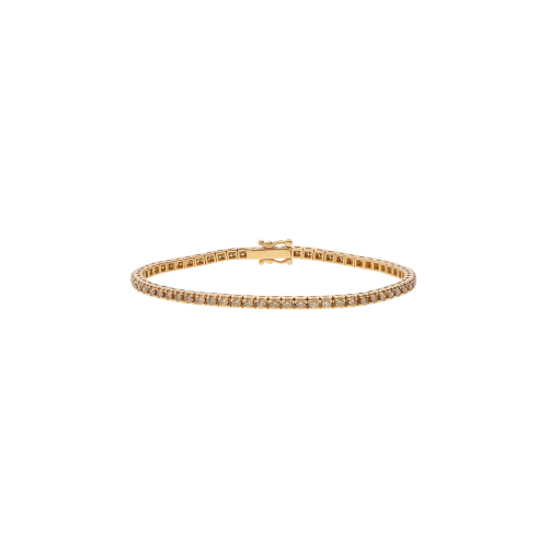 Accedi al prodotto correlato Bartorelli Italian Jewels BRACCIALE TENNIS IN ORO ROSA CON DIAMANTI BROWN - 417-P275