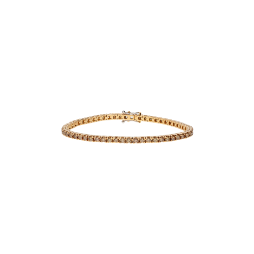 Accedi al prodotto correlato Bartorelli Italian Jewels BRACCIALE TENNIS IN ORO ROSA CON DIAMANTI BROWN - 329-PRE-G