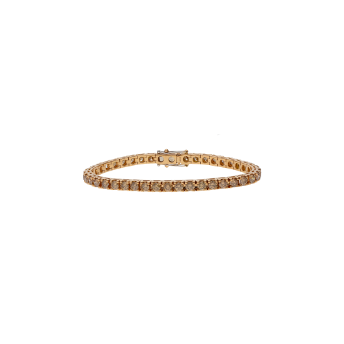 Accedi alla scheda di Bartorelli Italian Jewels BRACCIALE IN ORO ROSA E DIAMANTI BROWN - 329-PRE-L