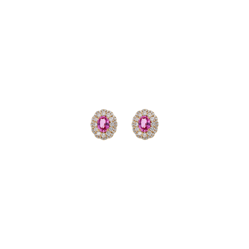 Accedi al prodotto correlato Bartorelli Italian Jewels ORECCHINI A LOBO IN ORO ROSA CON ZAFFIRI ROSA E CONTORNO DIAMANTI - 234-5053-B