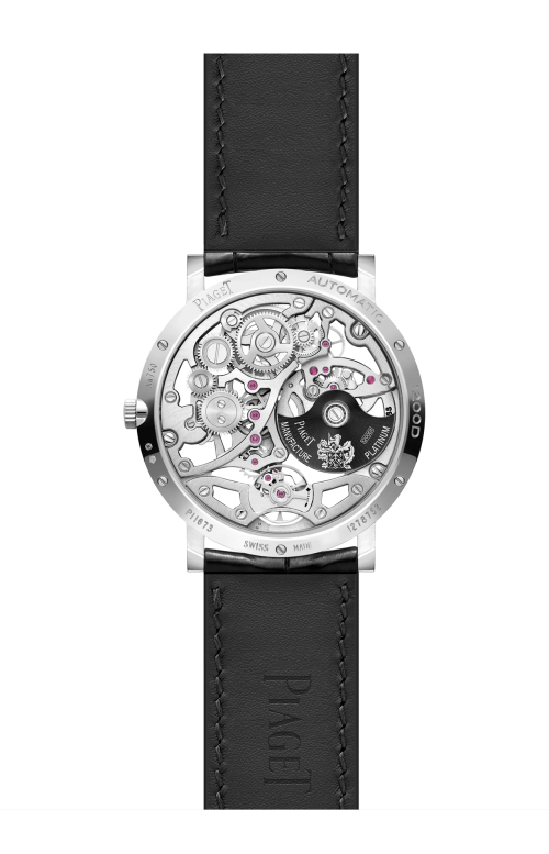 Accedi alla scheda di Piaget ALTIPLANO OROLOGIO GIOIELLO SKELETON AUTOMATICO ORO BIANCO DIAMANTI ULTRA-THIN - G0A45226