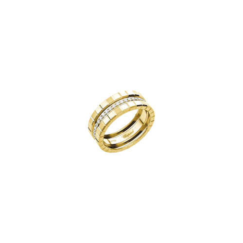 Accedi alla scheda di Chopard CHOPARD - ANELLO ICE CUBE, ORO GIALLO ETICO, DIAMANTI - 827005