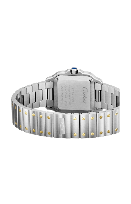 Accedi alla scheda di Cartier SANTOS DE CARTIER MODELLO PICCOLO, ACCIAIO E ORO GIALLO, QUARZO - W2SA0033