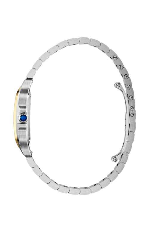 Accedi alla scheda di Cartier SANTOS DE CARTIER MODELLO PICCOLO, ACCIAIO E ORO GIALLO, QUARZO - W2SA0033