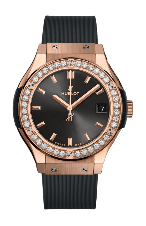 Accedi alla scheda di Hublot CLASSIC FUSION RACING GREY KING GOLD DIAMONDS 33 MM - 581.OX.7081.RX.1104