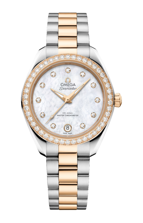Accedi alla scheda di Omega SEAMASTER AQUA TERRA 150M 30 MM, ACCIAIO-ORO MOONSHINE&trade; SU ACCIAIO-ORO MOONSHINE&trade; - 220.25.30.20.55.001