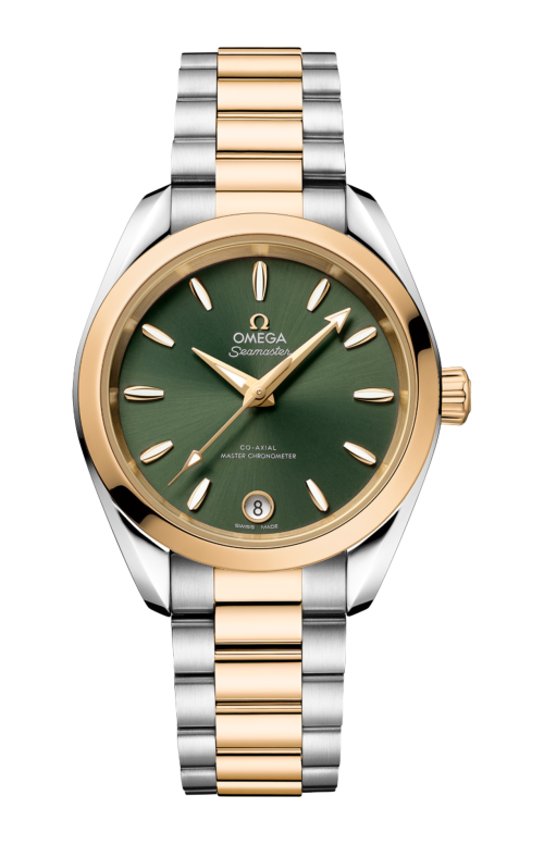 Accedi alla scheda di Omega SEAMASTER AQUA TERRA SHADES 34 MM, ACCIAIO-ORO MOONSHINE&trade; SU ACCIAIO-ORO MOONSHINE&trade; - 220.20.34.20.10.002