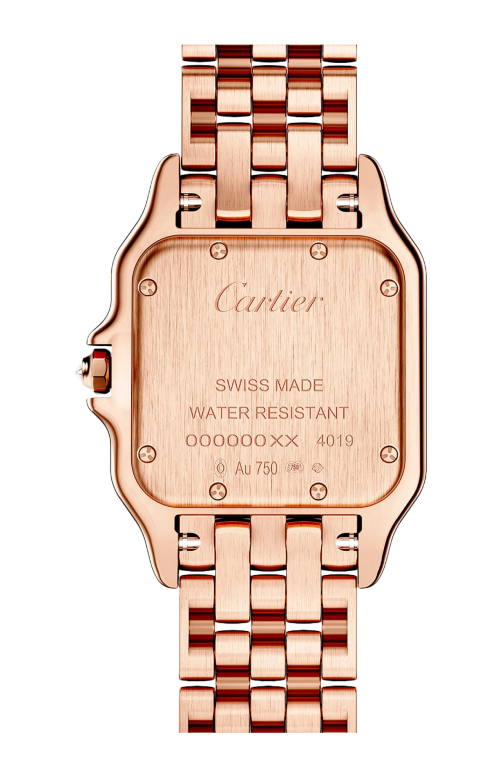Accedi al prodotto correlato Cartier PANTH&Egrave;RE DE CARTIER  MODELLO MEDIO, ORO ROSA, DIAMANTI, QUARZO - WJPN0088