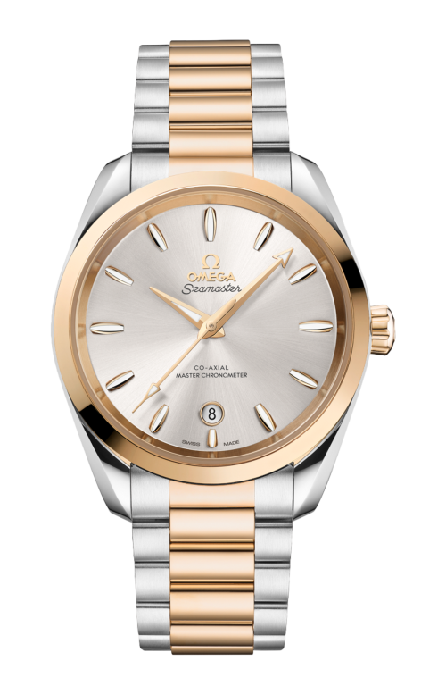 Accedi alla scheda di Omega SEAMASTER AQUA TERRA SHADES 38 MM, ACCIAIO-ORO MOONSHINE&trade; SU ACCIAIO-ORO MOONSHINE&trade; - 220.20.38.20.02.002