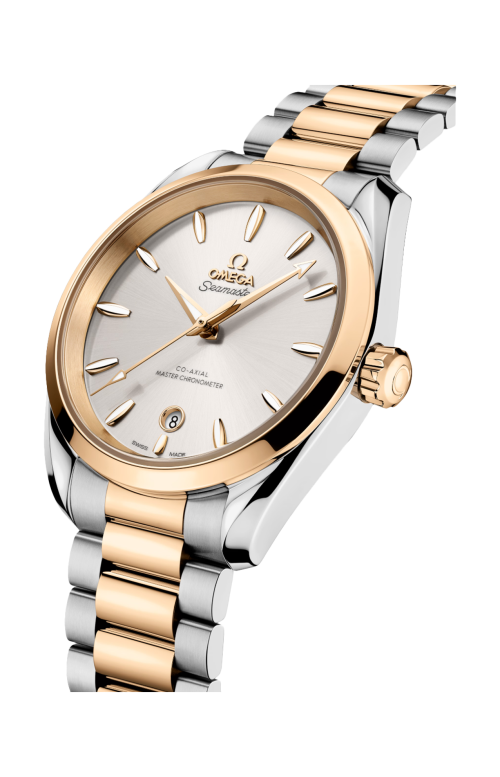 Accedi alla scheda di Omega SEAMASTER AQUA TERRA SHADES 38 MM, ACCIAIO-ORO MOONSHINE&trade; SU ACCIAIO-ORO MOONSHINE&trade; - 220.20.38.20.02.002