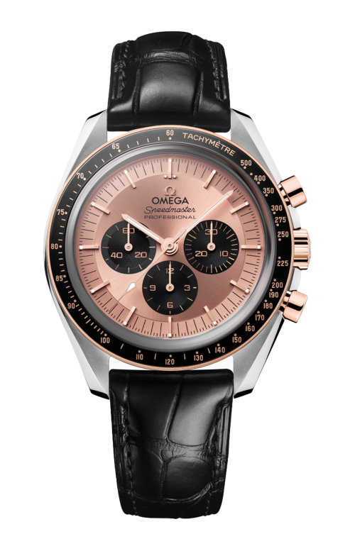 Accedi alla scheda di Omega SPEEDMASTER MOONWATCH PROFESSIONAL 42 MM, ACCIAIO-ORO SEDNA&trade; SU ALLIGATORE - 310.23.42.50.99.001