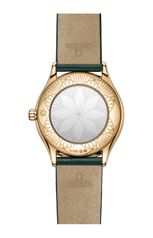 Accedi alla scheda di Omega DE VILLE MINI TR&Eacute;SOR 26 MM, ORO MOONSHINE&trade; SU ALLIGATORE - 428.58.26.60.99.001