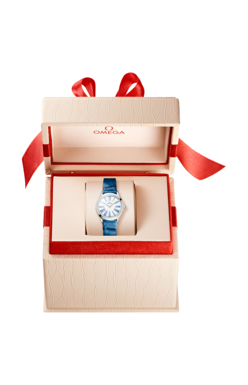 Accedi alla scheda di Omega DE VILLE MINI TR&Eacute;SOR 26 MM, ACCIAIO SU ALLIGATORE - 428.18.26.60.04.002